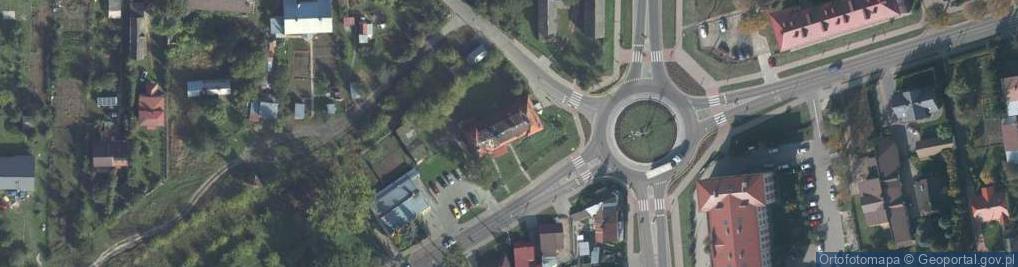 Zdjęcie satelitarne Zabytek, Szlak Kolejnictwo