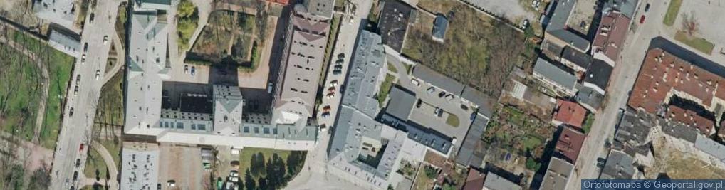 Zdjęcie satelitarne Komenda Miejska Policji w Kielcach