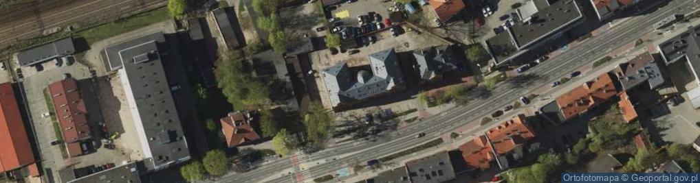 Zdjęcie satelitarne Komenda Miejska Policji w Olsztynie