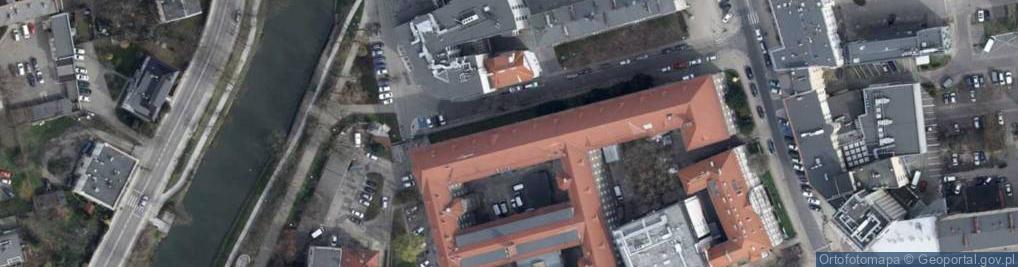 Zdjęcie satelitarne Komenda Miejska Policji w Opolu