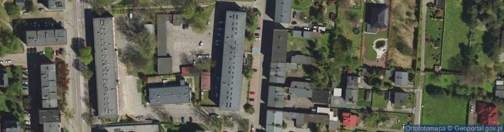 Zdjęcie satelitarne Komenda Miejska Policji w Piekarach Śląskich