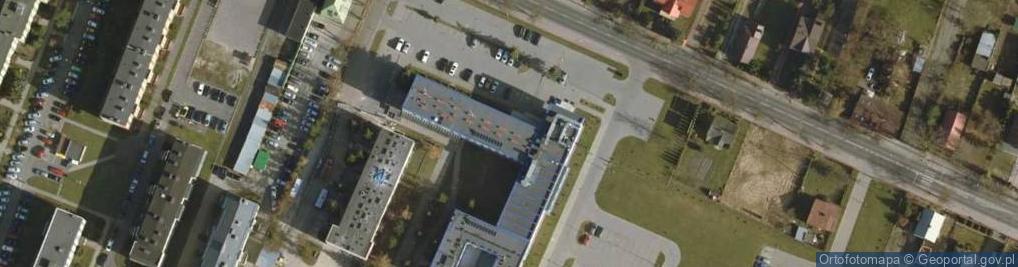 Zdjęcie satelitarne Komenda Miejska Policji w Siedlcach