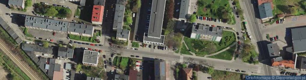 Zdjęcie satelitarne Komenda Miejska Policji w Siemianowicach Śląskich
