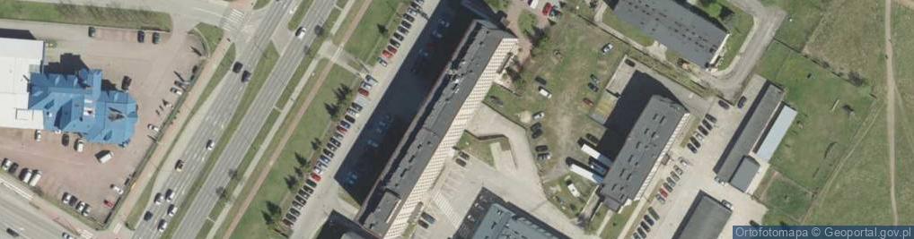 Zdjęcie satelitarne Komenda Miejska Policji w Suwałkach