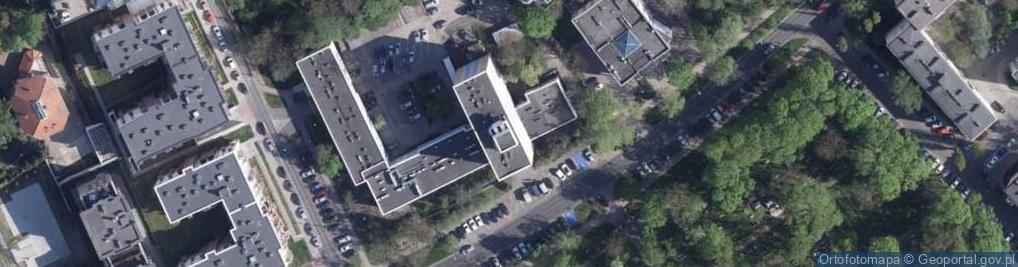 Zdjęcie satelitarne Komenda Miejska Policji w Toruniu
