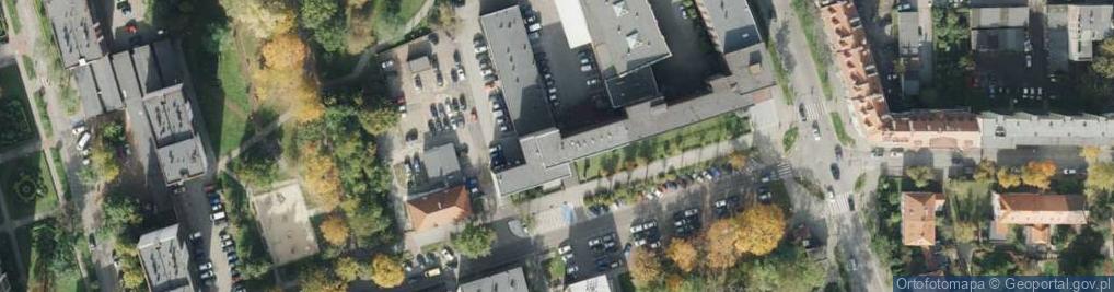 Zdjęcie satelitarne Komenda Miejska Policji w Zabrzu