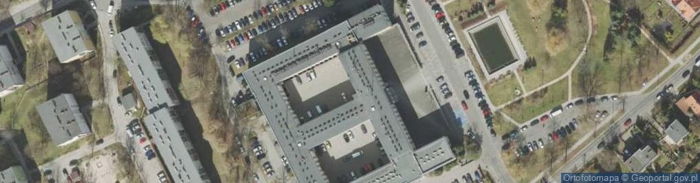 Zdjęcie satelitarne Komenda Miejska Policji w Zielonej Górze