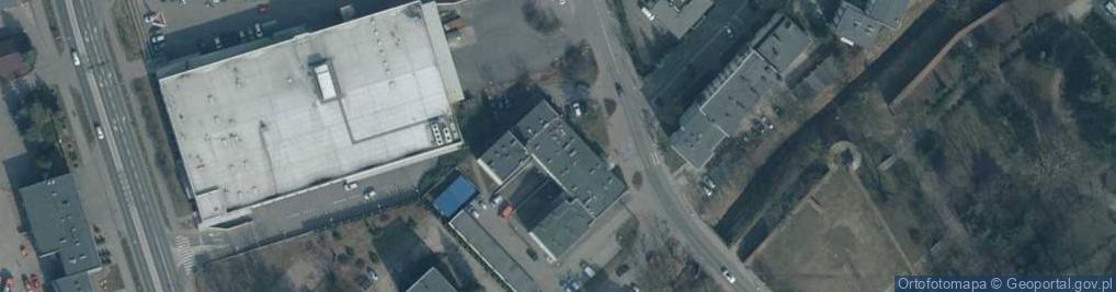 Zdjęcie satelitarne Komenda Powiatowa Policji w Brodnicy