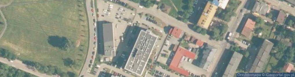 Zdjęcie satelitarne Komenda Powiatowa Policji w Chrzanowie
