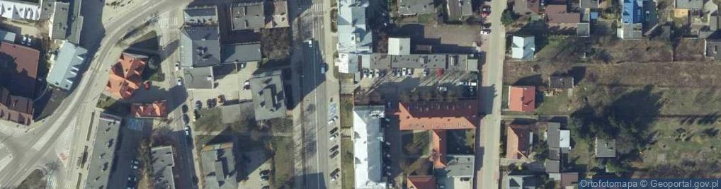 Zdjęcie satelitarne Komenda Powiatowa Policji w Ciechanowie