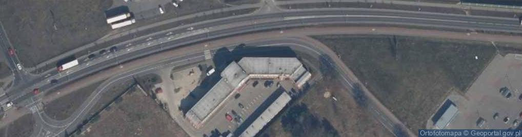 Zdjęcie satelitarne Komenda Powiatowa Policji w Człuchowie