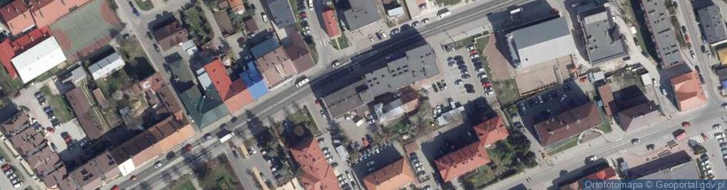 Zdjęcie satelitarne Komenda Powiatowa Policji w Dąbrowie Tarnowskiej