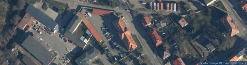 Zdjęcie satelitarne Komenda Powiatowa Policji w Drawsku Pomorskim