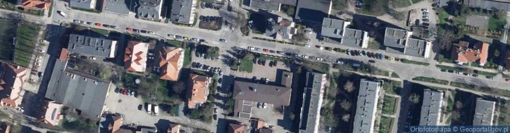 Zdjęcie satelitarne Komenda Powiatowa Policji w Kłodzku