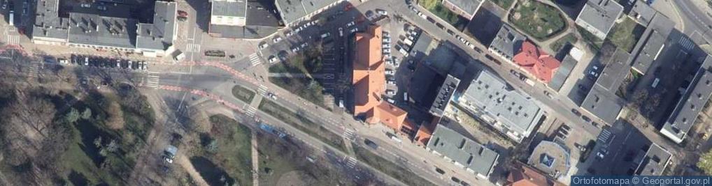 Zdjęcie satelitarne Komenda Powiatowa Policji w Kołobrzegu