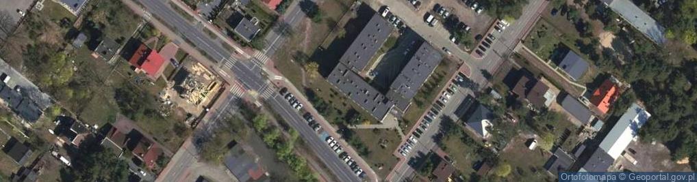 Zdjęcie satelitarne Komenda Powiatowa Policji w Legionowie