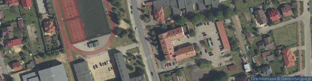 Zdjęcie satelitarne Komenda Powiatowa Policji w Lubaczowie