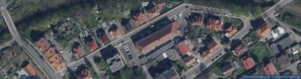 Zdjęcie satelitarne Komenda Powiatowa Policji w Lubaniu