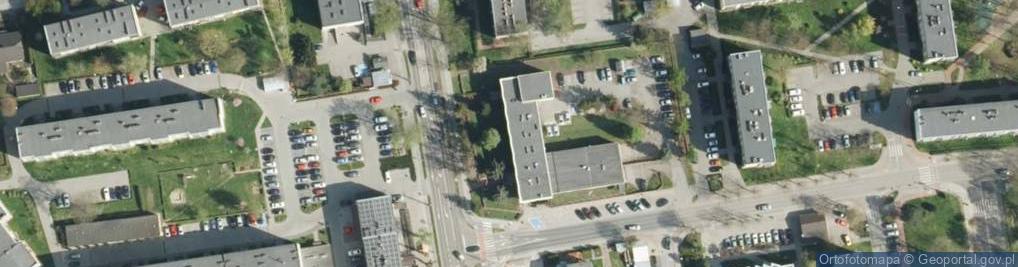 Zdjęcie satelitarne Komenda Powiatowa Policji w Lubartowie