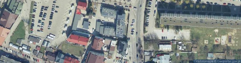 Zdjęcie satelitarne Komenda Powiatowa Policji w Łukowie