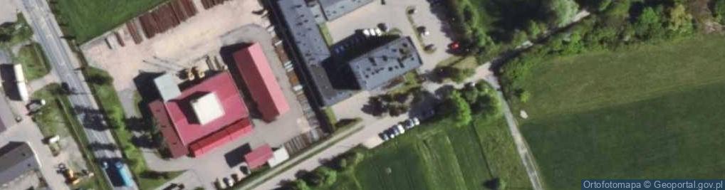 Zdjęcie satelitarne Komenda Powiatowa Policji w Makowie Mazowieckim