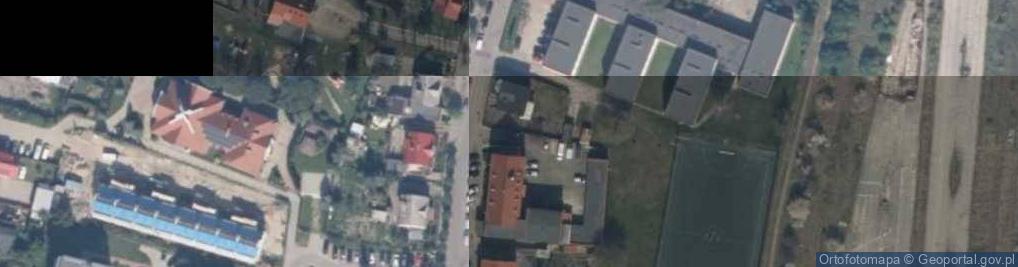 Zdjęcie satelitarne Komenda Powiatowa Policji w Nowym Dworze Gdańskim