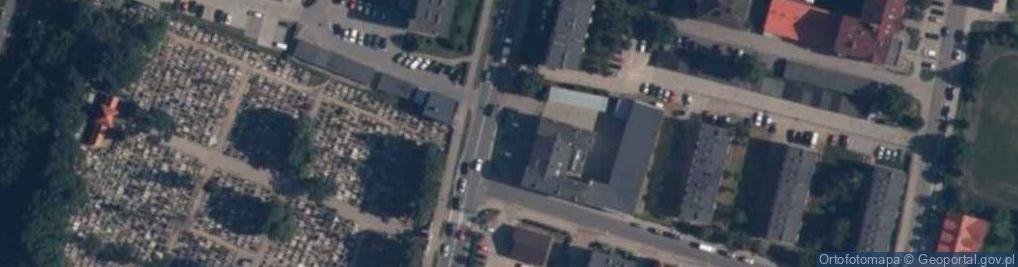 Zdjęcie satelitarne Komenda Powiatowa Policji w Nowym Mieście Lubawskim