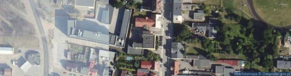 Zdjęcie satelitarne Komenda Powiatowa Policji w Nowym Tomyślu