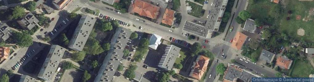Zdjęcie satelitarne Komenda Powiatowa Policji w Oleśnicy
