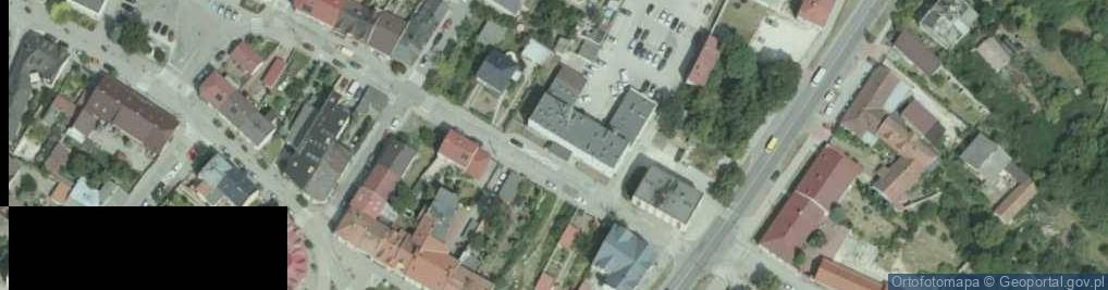 Zdjęcie satelitarne Komenda Powiatowa Policji w Pińczowie