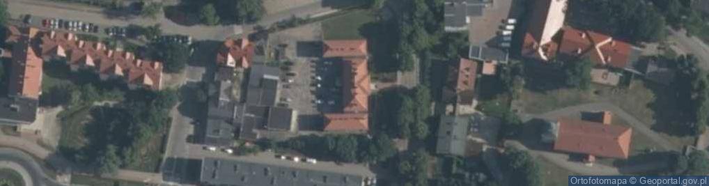 Zdjęcie satelitarne Komenda Powiatowa Policji w Piszu