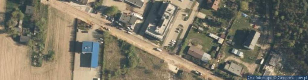 Zdjęcie satelitarne Komenda Powiatowa Policji w Poddębicach