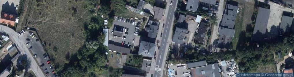 Zdjęcie satelitarne Komenda Powiatowa Policji w Rypinie