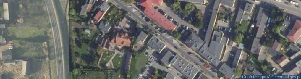 Zdjęcie satelitarne Komenda Powiatowa Policji w Słupcy