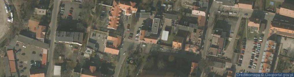 Zdjęcie satelitarne Komenda Powiatowa Policji w Środzie Śląskiej