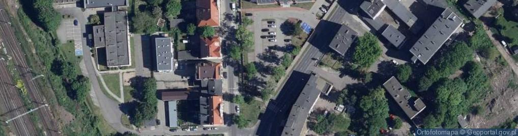 Zdjęcie satelitarne Komenda Powiatowa Policji w Stargardzie
