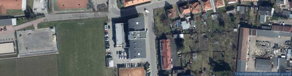 Zdjęcie satelitarne Komenda Powiatowa Policji w Świebodzinie
