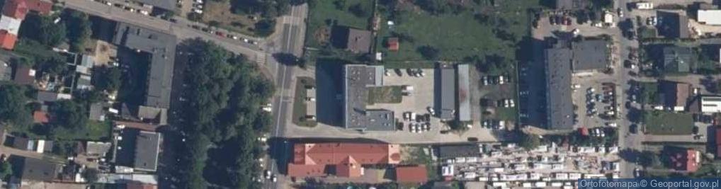 Zdjęcie satelitarne Komenda Powiatowa Policji w Szydłowcu