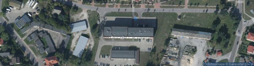 Zdjęcie satelitarne Komenda Powiatowa Policji w Tomaszowie Lubelskim