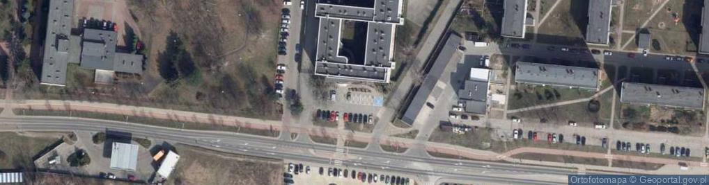 Zdjęcie satelitarne Komenda Powiatowa Policji w Tomaszowie Mazowieckim