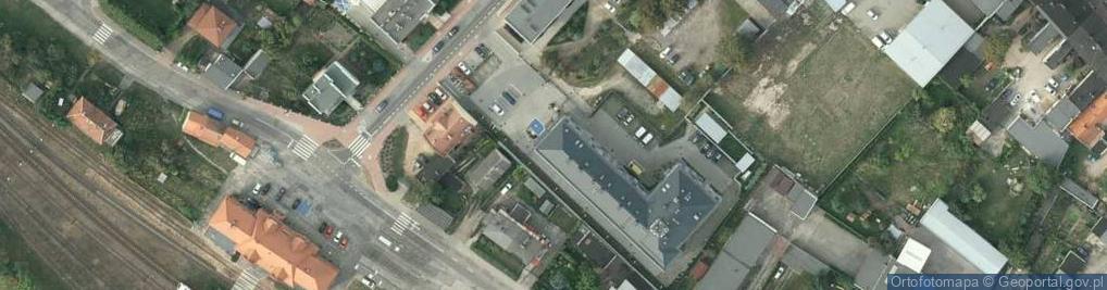 Zdjęcie satelitarne Komenda Powiatowa Policji w Tucholi