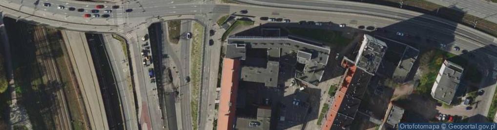Zdjęcie satelitarne Komenda Wojewódzka Policji w Gdańsku