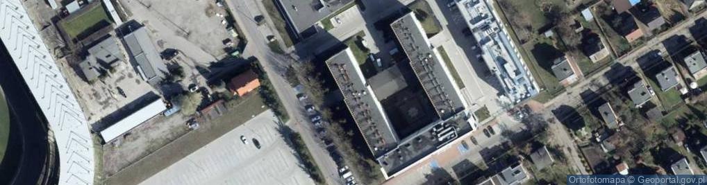 Zdjęcie satelitarne Komenda Wojewódzka Policji w Gorzowie Wielkopolskim
