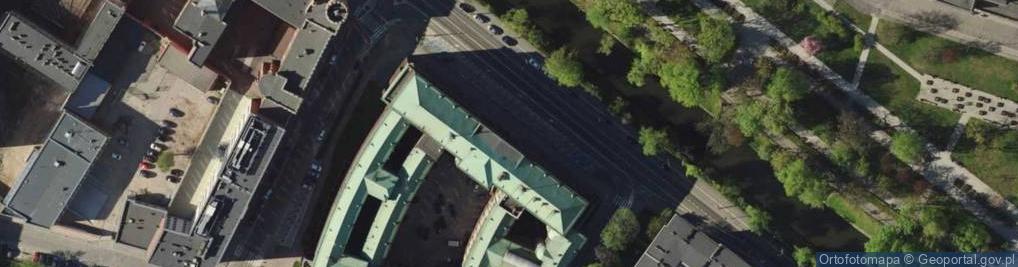 Zdjęcie satelitarne Komenda Wojewódzka Policji we Wrocławiu