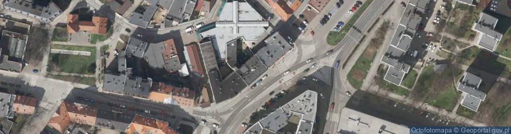 Zdjęcie satelitarne Komisariat Autostradowy Policji w Gliwicach
