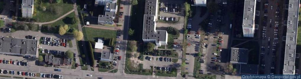 Zdjęcie satelitarne Komisariat Policji Bydgoszcz-Wyżyny