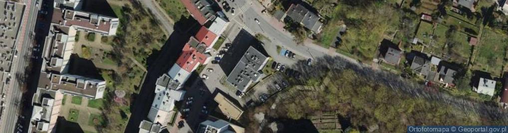 Zdjęcie satelitarne Komisariat Policji Gdynia Redłowo