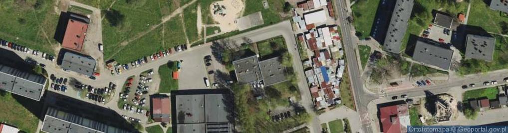 Zdjęcie satelitarne Komisariat Policji I w Bytomiu
