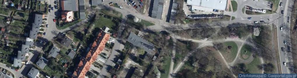 Zdjęcie satelitarne Komisariat Policji I w Wałbrzychu