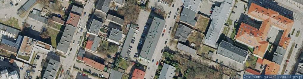 Zdjęcie satelitarne Komisariat Policji IV w Kielcach